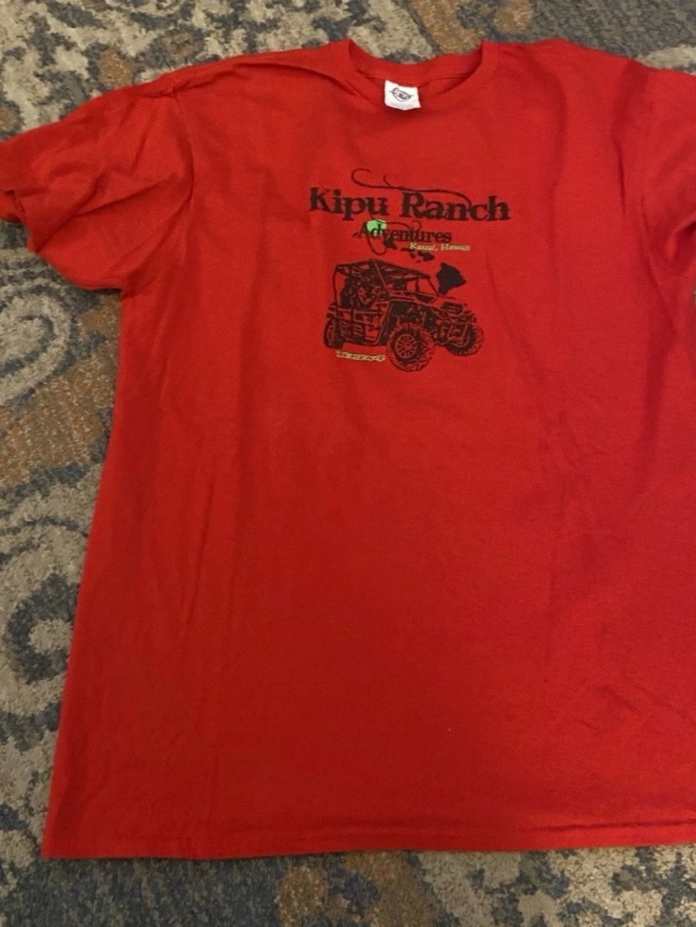 Delta Red Kipu Ranch Adventures Graphic Tee